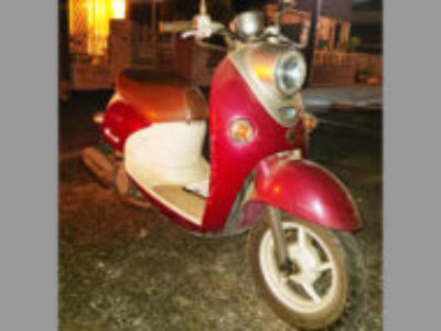 ふじみ野市西で原付バイクのヤマハ ビーノ(XC50) ワインレッド＆ホワイトを無料で引き取り処分