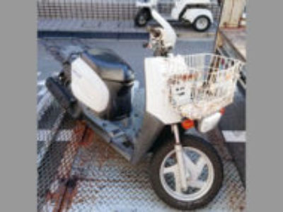 東京都杉並区南荻窪で原付バイク ヤマハ ギアの引き取り処分と廃車を無料で行いました！