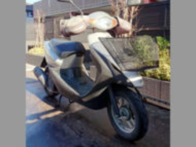 越谷市南越谷で原付バイクのホンダスマートDio カゴ+ハンドルカバー付きを無料で引き取り処分