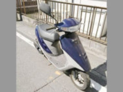 さいたま市北区日進町1丁目で原付バイクのスーパーDioを無料引き取り処分