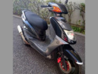 調布市国領町で原付バイクのヤマハ シグナスX SRを無料引き取りと処分