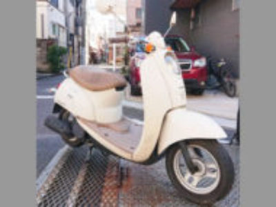江戸川区平井で原付バイク ホンダ クレアスクーピーの引き取り処分と廃車を無料で行いました！