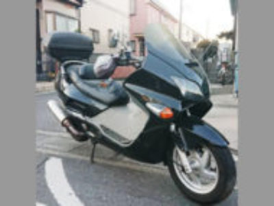 越谷市宮本町でホンダ フォルツァS ブラック リアボックス付きを無料で引き取りしました