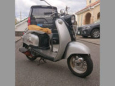 茅ヶ崎市円蔵のヤマハ ビーノ クラシック シルバーメタリックを無料で引き取り