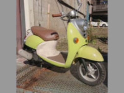 東京都荒川区東尾久で原付バイク ビーノ4サイクルの引き取り処分と廃車を無料で行いました！