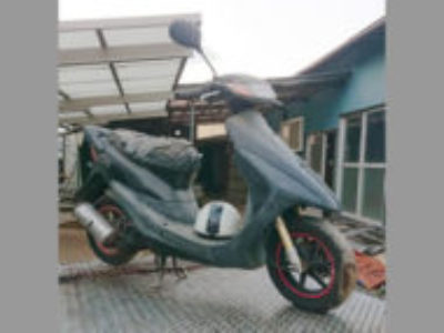 横浜市泉区和泉町で原付バイクのホンダ ライブDio ZX ブラックを無料引き取り処分と廃車