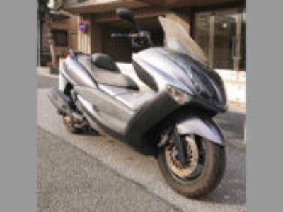 東京都葛飾区東水元で250ccバイクのマジェスティ250の引き取り処分と廃車を無料でしました！