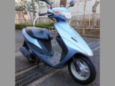 練馬区光が丘の原付バイク スズキ アドレスV50G ユークレースシルバーメタリックを無料引き取り処分