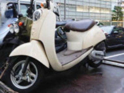 港区海岸1丁目で原付バイクのクレアスクーピーを無料で引き取り処分