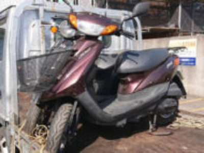 神奈川県横浜市鶴見区生麦で原付バイクのJOG FI(SA36J)を無料引き取り処分と廃車！