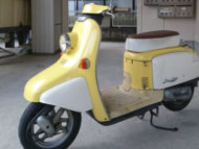 北本市北本で原付バイクのホンダ ジュリオ パールビーンベージュを無料で引き取りいたしました