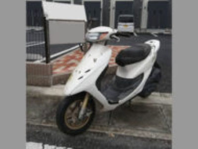 熊谷市上恩田でホンダ ライブDio ZX ホワイトを無料で引き取りと処分