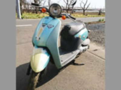 小山市平和で原付バイクのトゥデイ(AF61) アンタレスグリーンメタリックを無料引き取りと処分