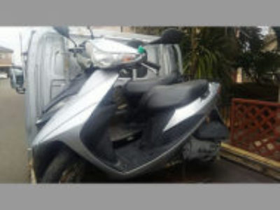 古河市女沼でスズキ アドレスV50 シルバーを無料で引き取りと処分