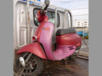 千葉市稲毛区山王町でホンダ ジョルノDX ワインレッドを無料で引き取りと廃車