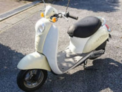 春日部市上蛭田のホンダ クレアスクーピー リッツァベージュを無料で引き取り処分いたしました
