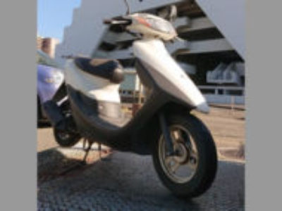 川崎市幸区河原町で原付バイクのホンダ ライブDio ホワイトを無料で引き取り処分