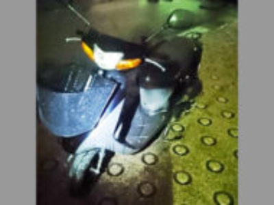 横浜市緑区鴨居町で原付バイクのスズキ レッツ2 ブラックを無料引き取り処分と廃車