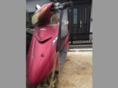 三鷹市牟礼6丁目で原付バイクのリモコンJOGを無料引き取り処分