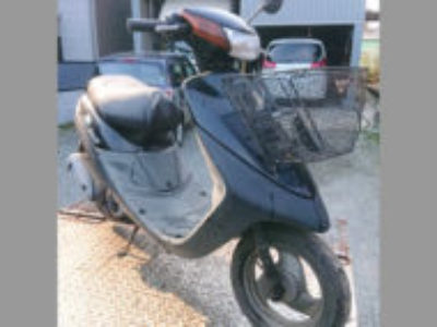 神奈川県厚木市岡田でヤマハ JOGYG50 黒 フロントカゴ付きを無料で引き取り処分