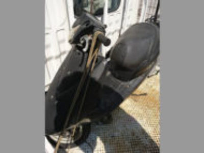 朝霞市北原の原付バイク ホンダ Dio FI パールプロキオンブラックを無料で引き取りと廃車