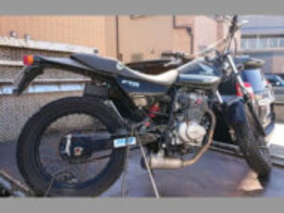 東京の葛飾区細田にて223ccバイクのホンダ FTR223 DXの引き取りと処分を無料で実施しました！