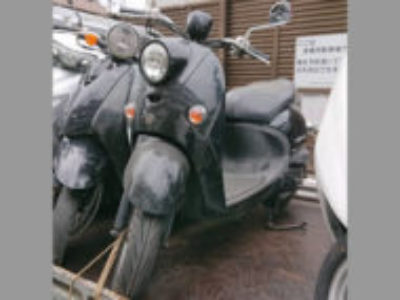 鶴見区梶山1丁目で原付バイクのビーノ FIを無料で引き取りと廃車