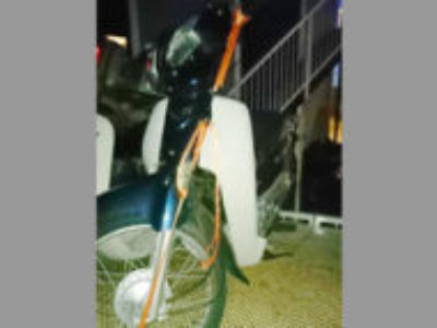 藤沢市辻堂元町2丁目の原付バイク スーパーカブ50 DXを無料で引き取り処分と廃車