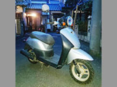 狭山市北入曽で原付バイクのホンダ トゥデイFI シグマシルバーメタリックを無料で処分