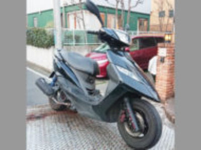 横浜市青葉区黒須田で125ccバイクのスズキ GTR125を無料で引き取り処分