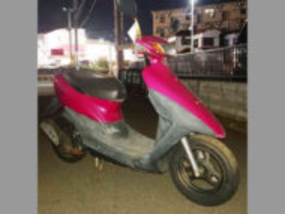 所沢市中新井で原付バイクのホンダ ライブDio レッドを無料で引き取り処分しました