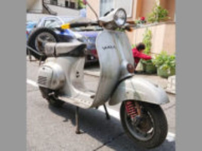 世田谷区上用賀の原付バイク ベスパ125 ET3を無料引き取り処分