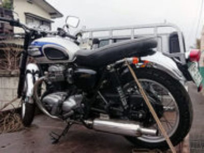宇都宮市鶴田町で大型バイク カワサキ W650を無料引き取り処分
