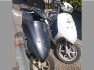 横浜市港南区大久保3丁目で原付バイク2台を無料で引き取りと処分