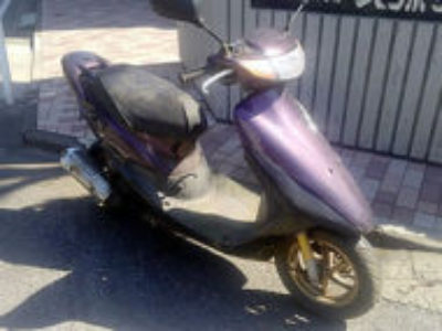 我孫子市白山1丁目で原付バイクのライブDio ZXを無料で引き取りと処分