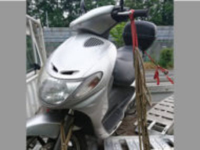 さいたま市緑区美園5丁目で原付バイクの初代アドレス110を無料引き取り処分と廃車