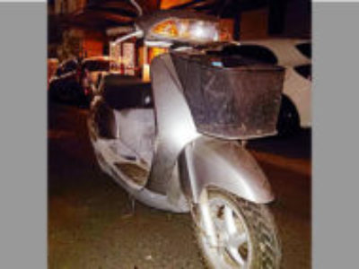 三郷市早稲田で原付バイクのホンダ リード50 プレシャスグレイメタリックを無料処分と廃車