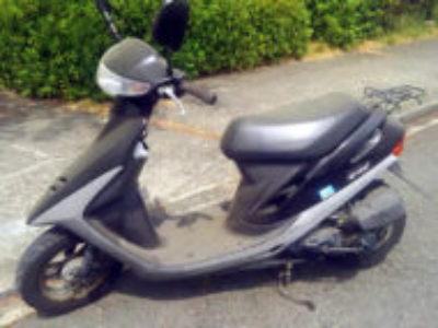 八王子市南大沢4丁目で原付バイクのホンダ スーパーDioを無料引き取りと処分