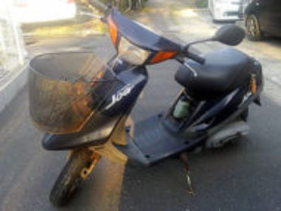 千葉市中央区蘇我で原付バイク ヤマハ JOGを無料で引き取り処分と廃車手続き代行