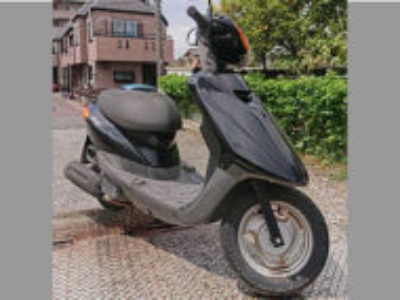 足立区保木間の原付バイク ヤマハ JOG ブラックメタリックXを無料で引き取りと処分