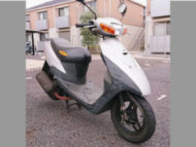 柏市柏の葉2丁目の原付バイク スズキ レッツ2を無料で引き取りと処分