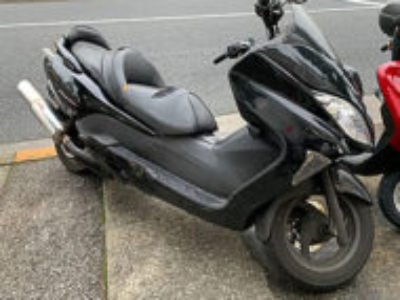 北九州市小倉南区で250ccバイクのホンダ フォルツァ Xを無料で引き取り処分