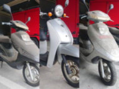 横浜市磯子区新杉田町で原付バイク3台を無料で引き取りと処分