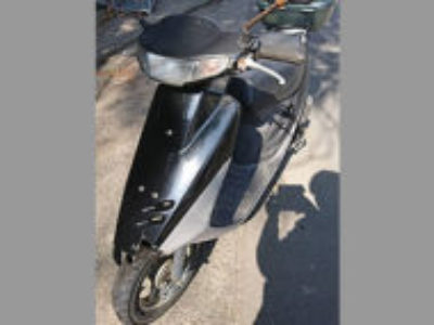 太田市由良町で原付バイクのホンダ スーパーDio ブラックを無料で引き取り処分