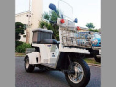 東京都杉並区和泉で原付バイクのホンダ ジャイロXの引き取り処分と廃車を無料で行いました！