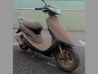 西東京市南町2丁目で無料で引き取り処分をした原付バイクのホンダ ライブDio ZX