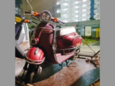 足立区梅田で原付バイクのホンダ ジョルノDX ジュリオレッドメタリックを無料で引き取り処分
