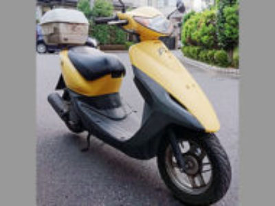 守谷市みずき野6丁目で原付バイクのホンダ スマートDio イエローを無料引き取り処分