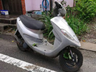 八王子市台町4丁目で原付バイクのSYM DD50 シルバーを無料引き取り処分と廃車