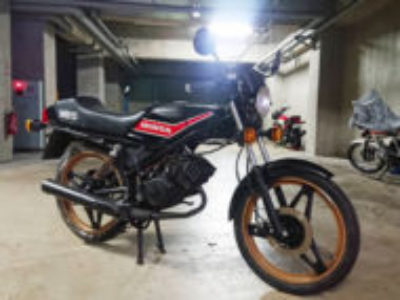 横浜市港南区野庭町で原付バイクのホンダ MB5を無料で引き取り処分
